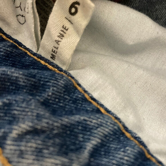 Empyre Shorts Melanie Womens Juniors 9 Denim Medium Wash - Picture 5 of 9